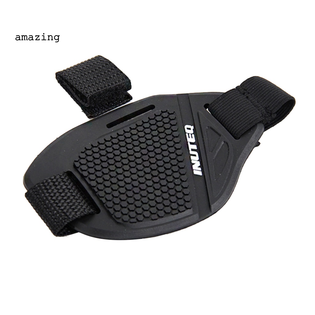 1 Vỏ Bọc Bảo Vệ Giày Đi Xe Đạp / Xe Máy Thiết Kế Đơn Giản Siêu Bền Tiện Dụng