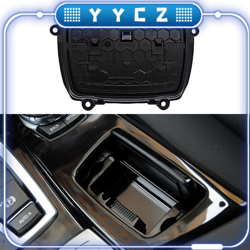 Phù Hợp Hộp Gạt Tàn Thuốc Bằng Nhựa Màu Đen Lắp Ráp Bảng Điều Khiển Trung Tâm Cho BMW 5 Series F10 F11 F18 51169206347