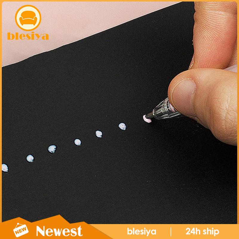 Set 6 Bút Nhấn Nhanh Khô Kèm Ruột Bút Thay Thế Tiện Dụng