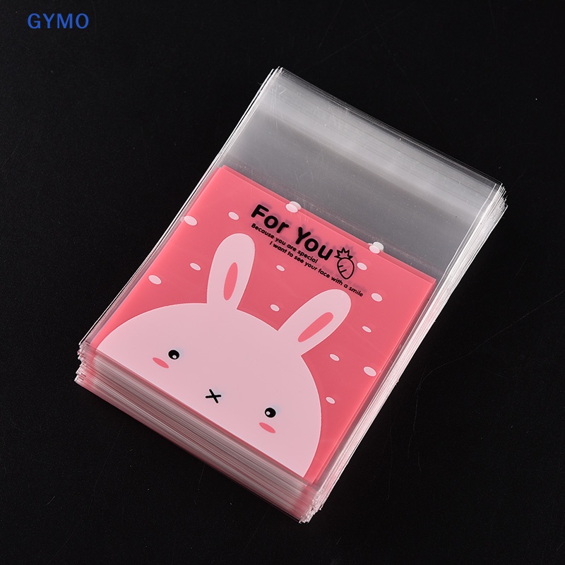 Túi Đựng Bánh Kẹo Tự Dính Họa Tiết Thỏ HDY
