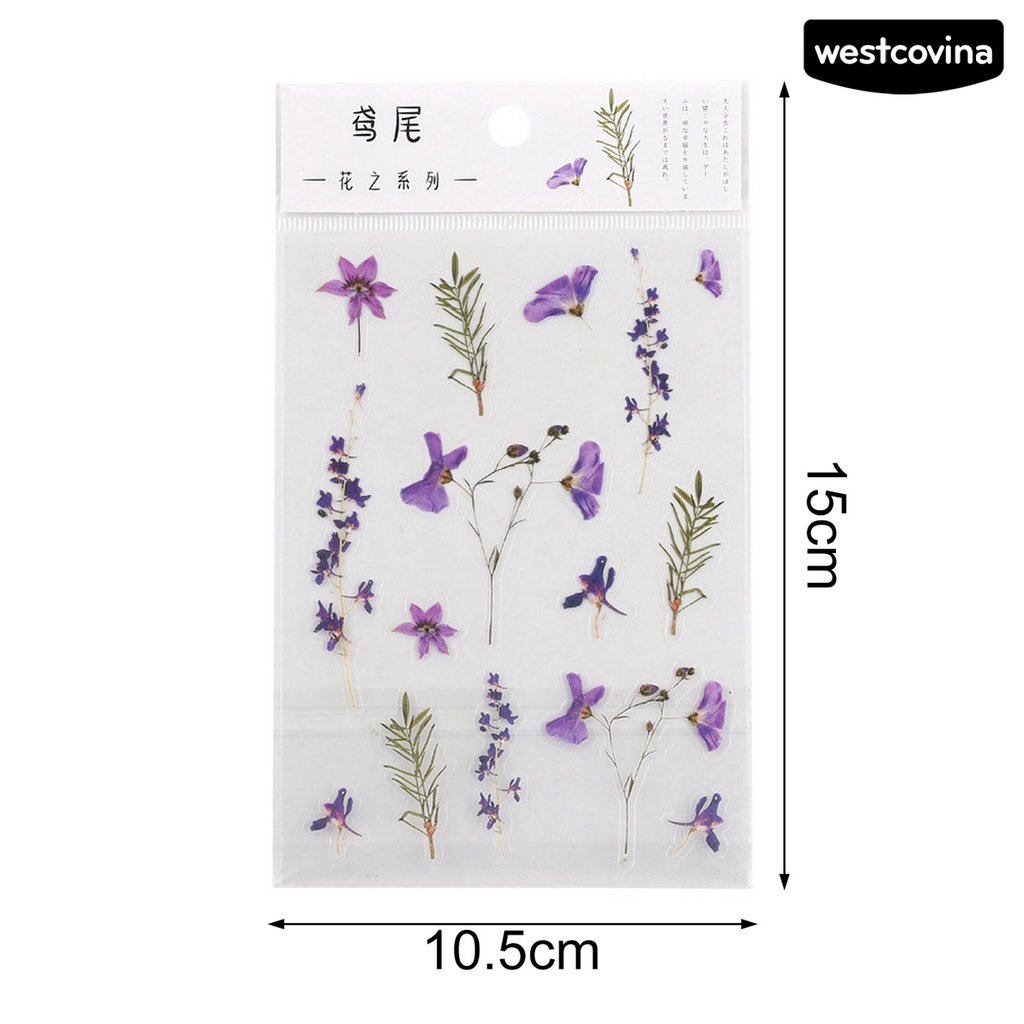 [COD]♪Bộ 2 Miếng Dán Trang Trí Sổ Tay Chống Thấm Nước Tự Dính DIY