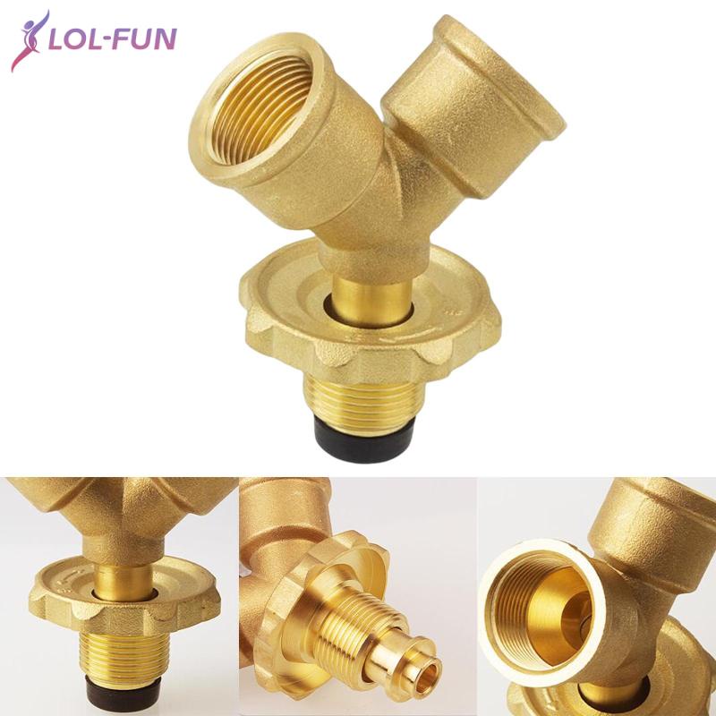 Đầu Nối Chia Khí Gas Hình Chữ Y Siêu Bền Tiện Dụng Cho Cắm Trại / BBQ