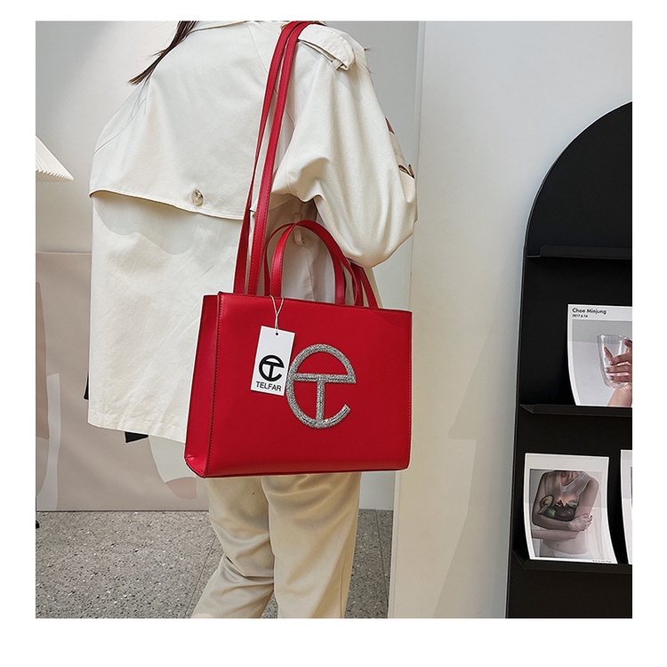 Túi Xách JASMIN NOIR Da PU Cỡ Lớn Thiết Kế Đơn Giản Thời Trang Cho Nữ