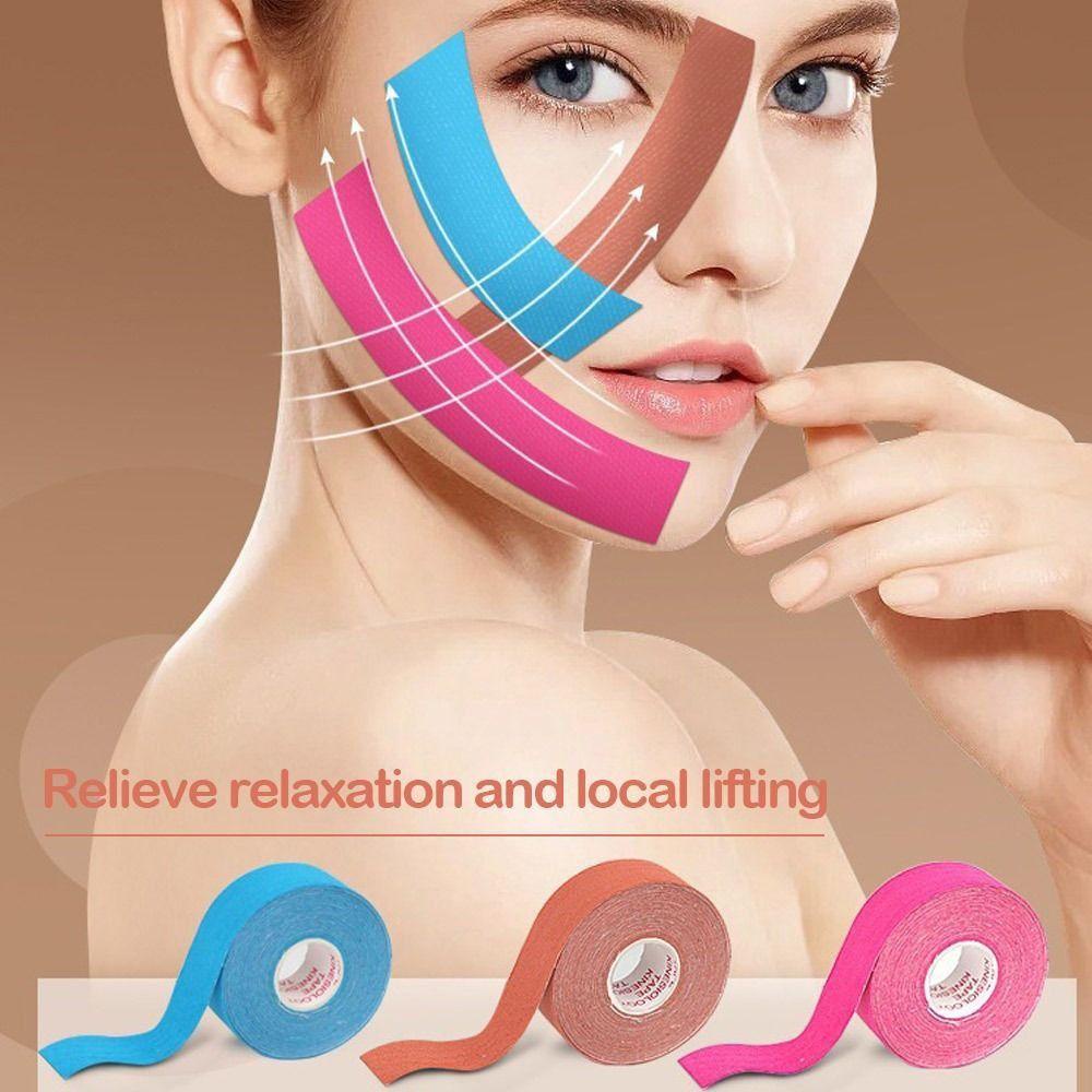 Bộ 3 Miếng Dán Nâng Cơ Mặt Thoáng Khí Chống Nếp Nhăn Tạo Khuôn Mặt Chữ V