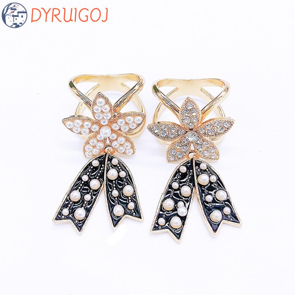 Phụ Kiện Nơ Cài Khăn Quàng Cổ Phong Cách Vintage Sang Trọng