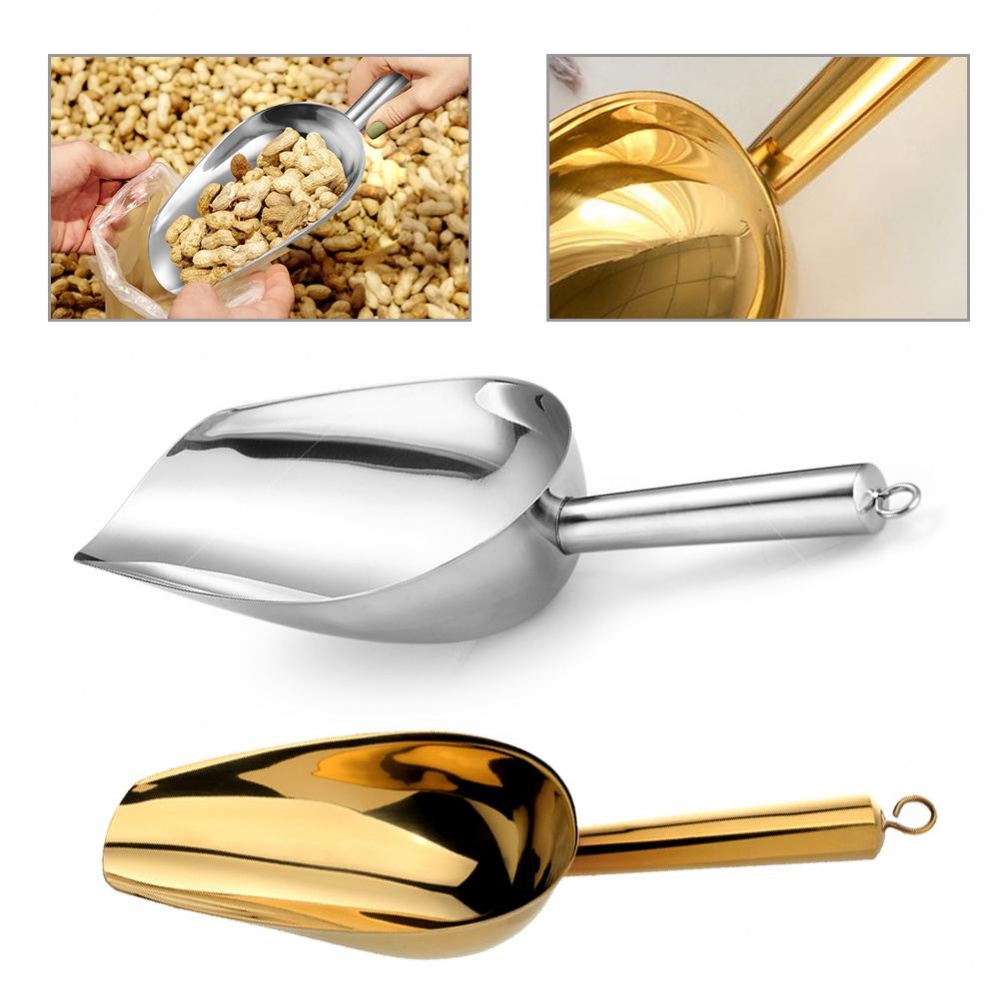 Muỗng Múc Đá Đa Năng Bằng Thép Không Gỉ