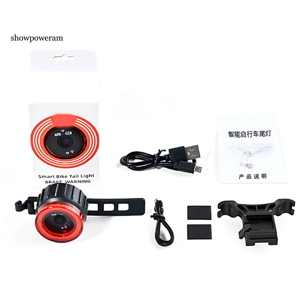 Đèn LED Đuôi Xe Đạp Có Thể Sạc Lại 6 Chế Độ Tiện Dụng