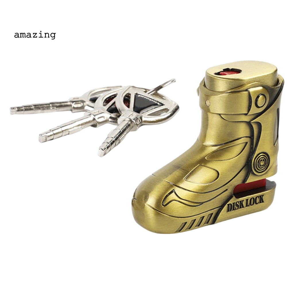 1 Bộ Khóa Phanh Đĩa Di Động An Toàn Chống Ăn Mòn Cho Xe Máy Điện