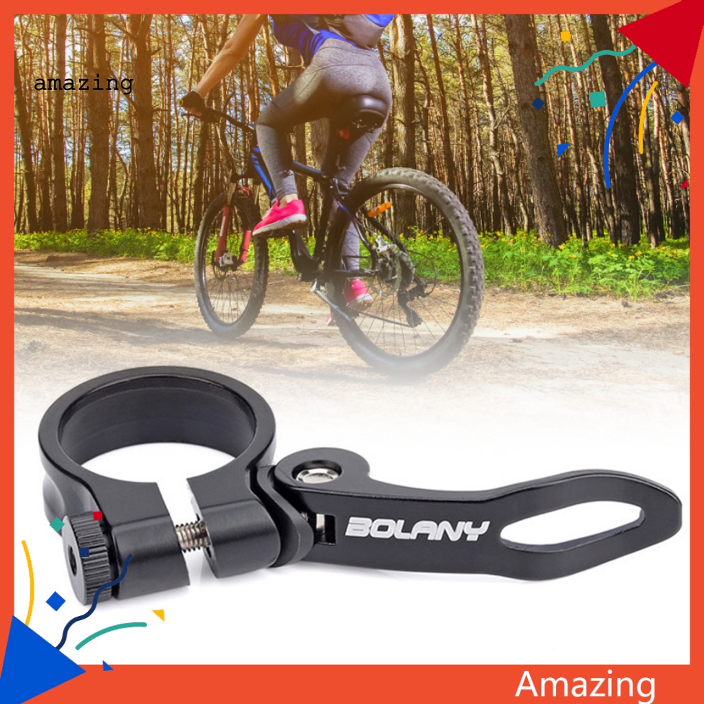 Kẹp Cố Định Yên Xe Đạp Bằng Hợp Kim Nhôm Tháo Lắp Nhanh Tiện Lợi