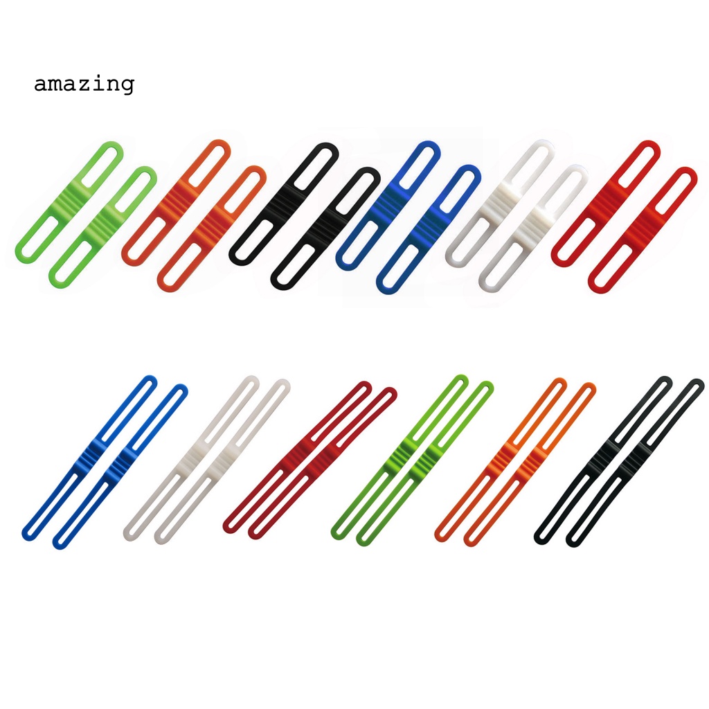 Bộ 2 Dây Buộc Tay Lái Xe Đạp Co Giãn Mềm Mại Nhiều Màu Tùy Chọn