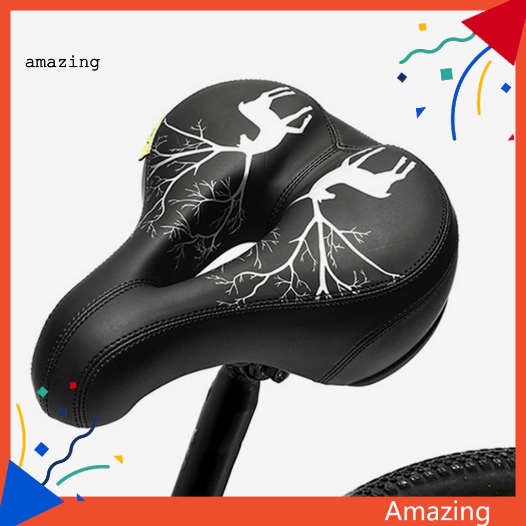 Yên Xe Đạp Dày Dặn Chống Mòn Cỡ Lớn Unisex