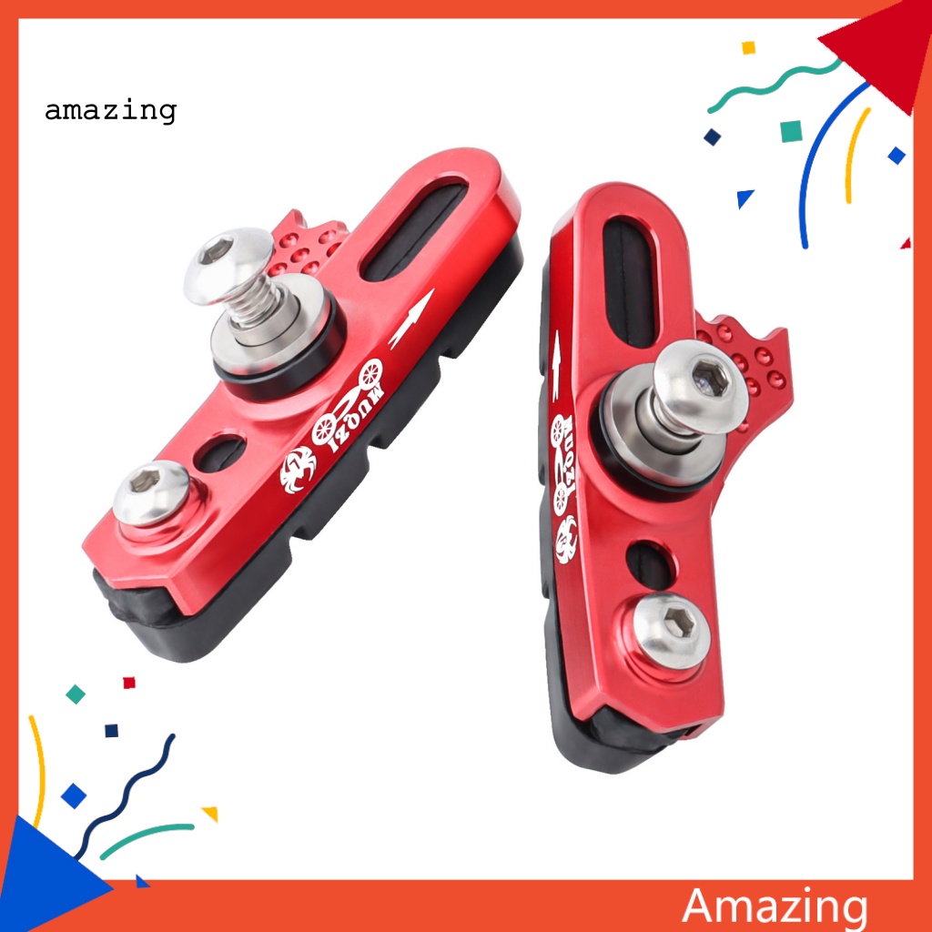 1 Cặp Kẹp Phanh Xe Đạp Hình Chữ V Không Đường May