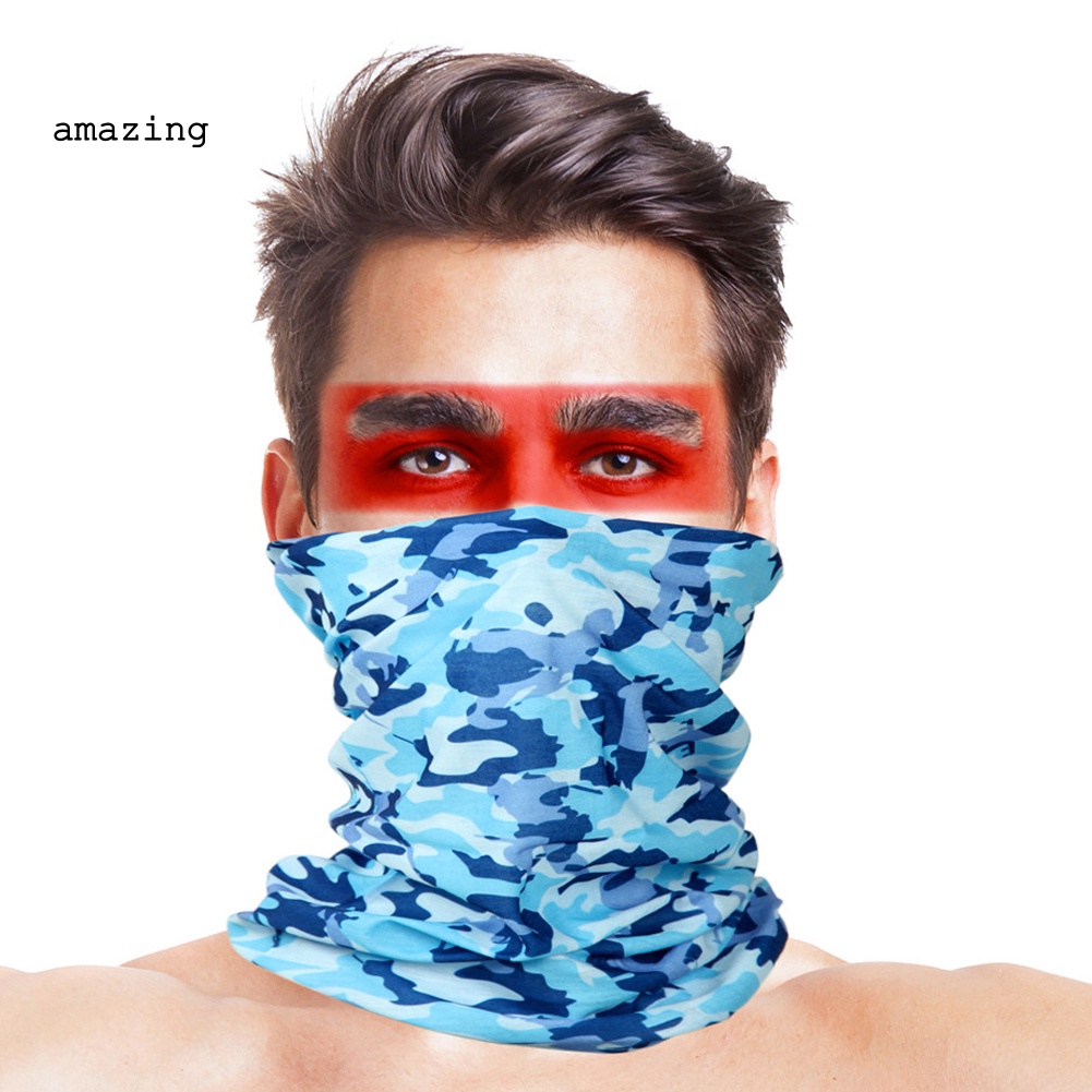 Set 5 Khẩu Trang Thể Thao Rằn Ri Che Phủ Toàn Diện Chống Tia UV Chống Bụi