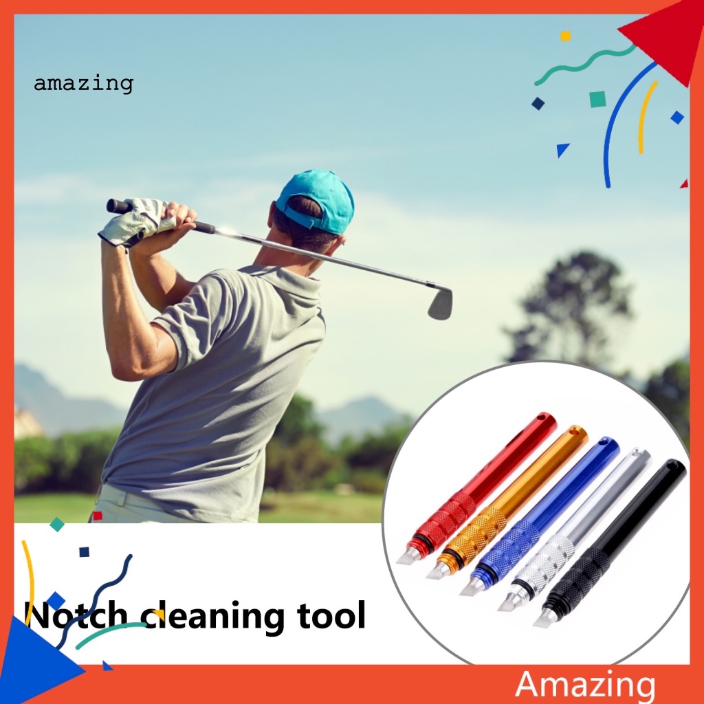 Bút Cạo Râu Làm Sạch Rãnh Không Gỉ Một Rãnh Dành Cho Câu Lạc Bộ Đánh Golf