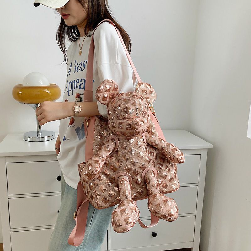 Balo Đi Học Cỡ Lớn Đính Kim Sa Hình Chuột Mickey Dễ Thương Cho Nữ