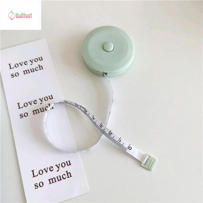 💜Thước dây cuộn mini tự rút tiện ích 150cm