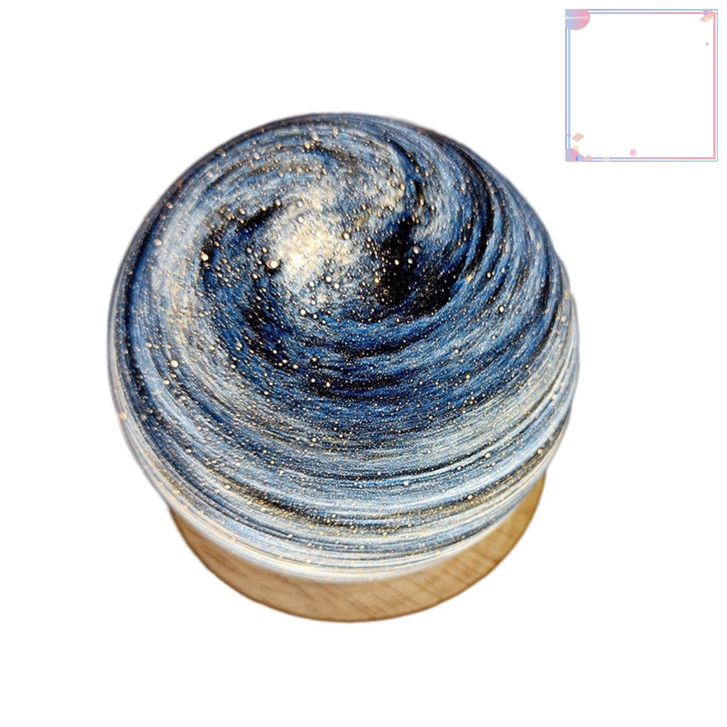 [DDJ] Đèn Ngủ Hiệu Ứng Ánh Sáng Trong Mờ Bắt Mắt Hình Hành Tinh Lãng Mạn