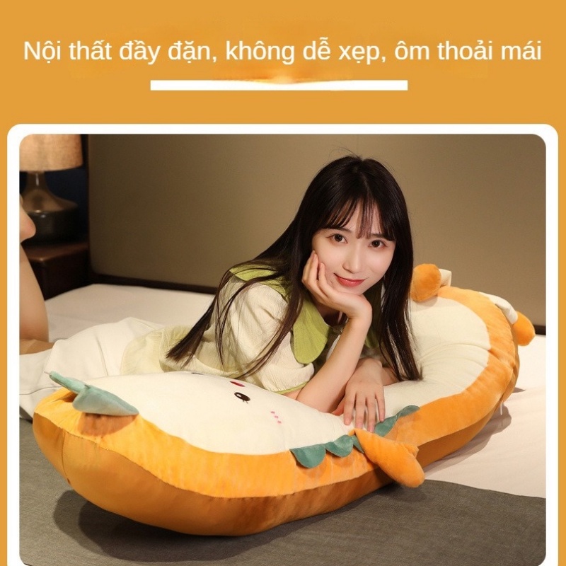 Gối Ngủ Hình Bánh Mì Nướng Hoạt Hình Dễ Thương Có Lõi Pinch Độc Lập Tháo Rời Được Làm Quà Tặng Sinh Nhật Cho Trẻ Em