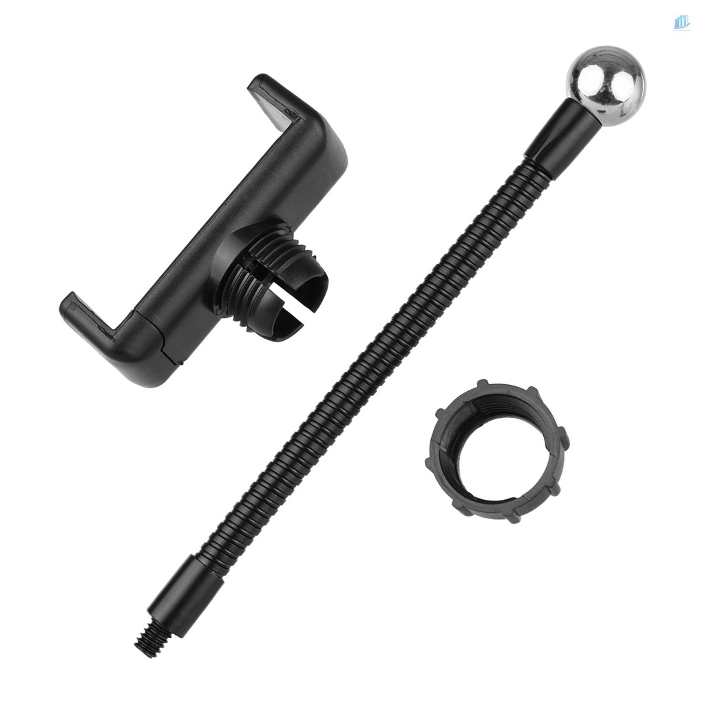 Giá Đỡ Kẹp Điện Thoại Thông Minh Có Đèn LED Và Ốc Vít 1 / 4 Cho iPhone Android