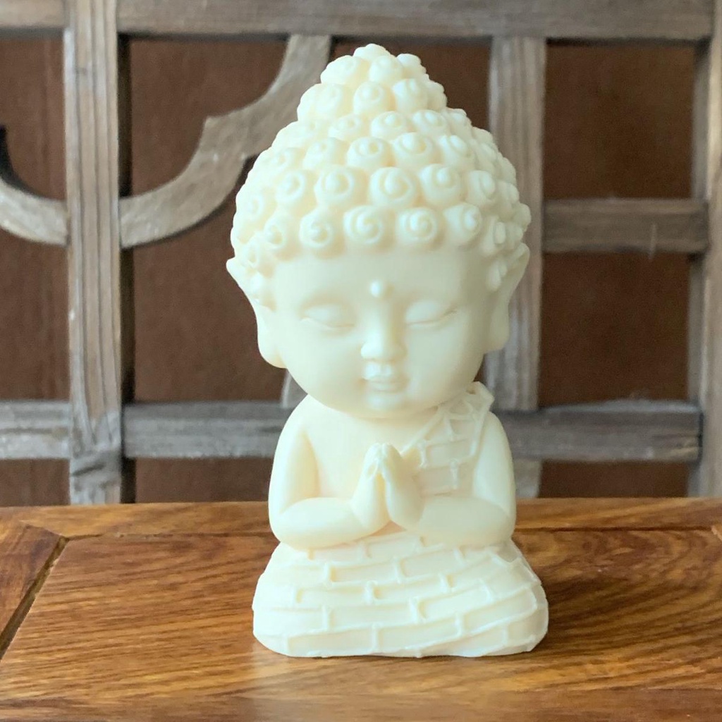 Tượng Phật Guanyin Bodhisattva Phiên Bản Q Trái Cây Dễ Thương Trang Trí Xe Hơi