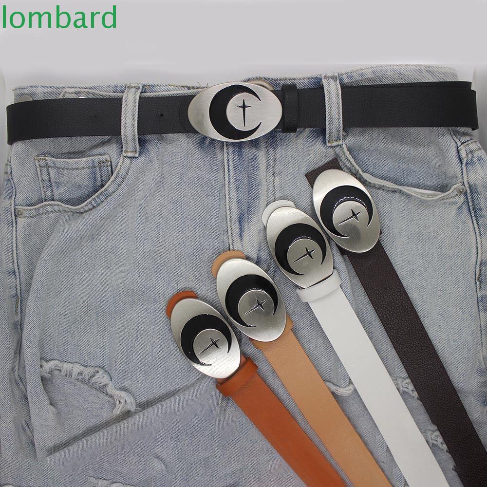 Thắt Lưng Da PU Màu Đen Hình Ngôi Sao Có Thể Điều Chỉnh Thời Trang Cho Nữ