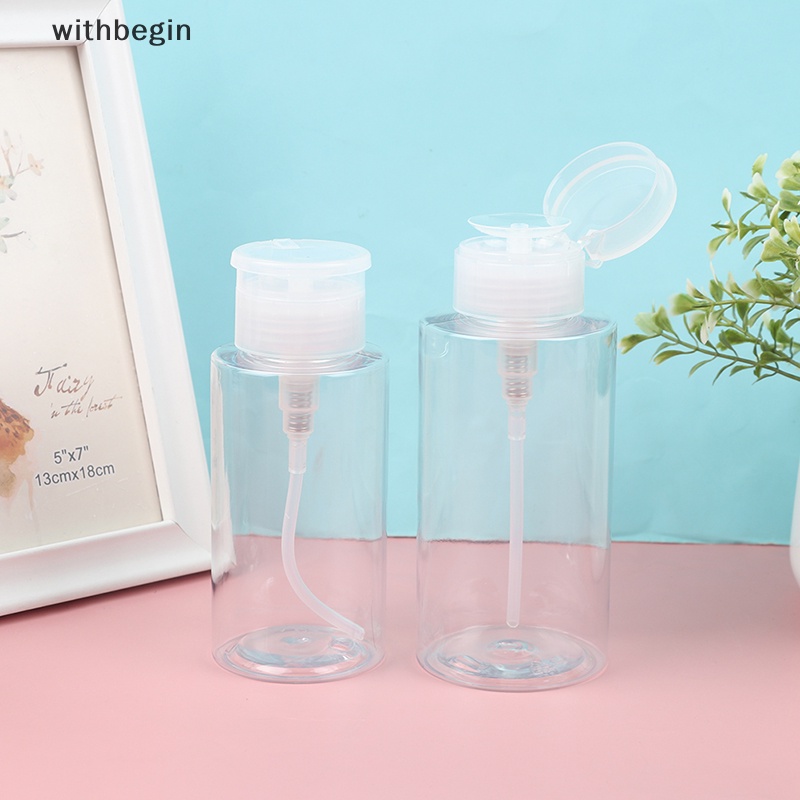 Lọ Rỗng Đựng Dung Dịch Tẩy Sơn Móng Tay Bằng Nhựa Có Thể Tái Sử Dụng 150 / 200 / 300ML
