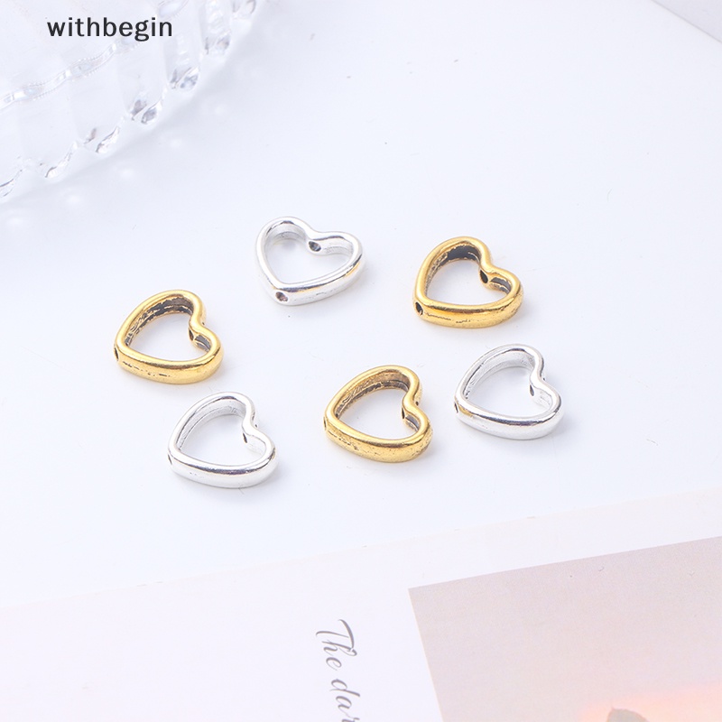 Set 10 Hạt Xỏ Lỗ 6mm Phong Cách Cổ Điển Dùng Làm Trang Sức DIY