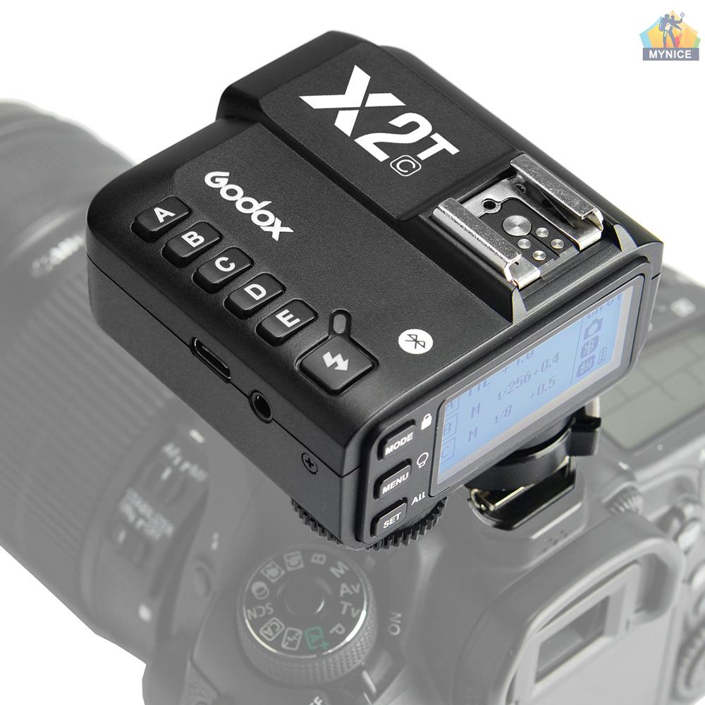 Bộ Kích Hoạt Đèn Flash Không Dây 1 / 8000s HSS 2.4G Cho Máy Ảnh Godox V1 TT685C TT350C V860II-C TT600 AD200 AD200Pro