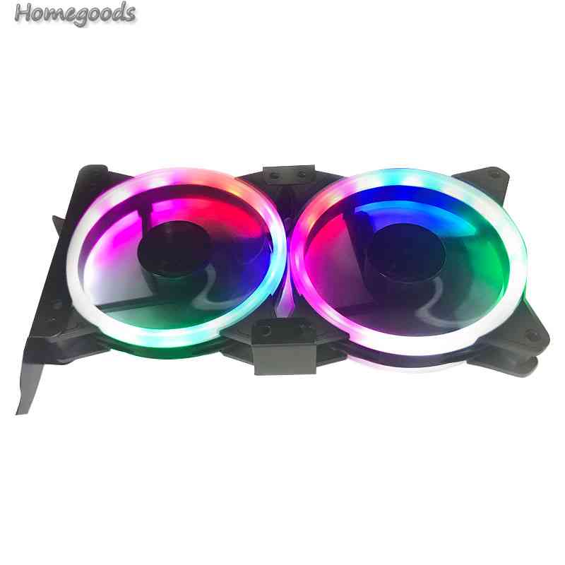 Giá Đỡ Quạt Tản Nhiệt Hai Khe 90mm 120mm 2023-Vn Để Bàn