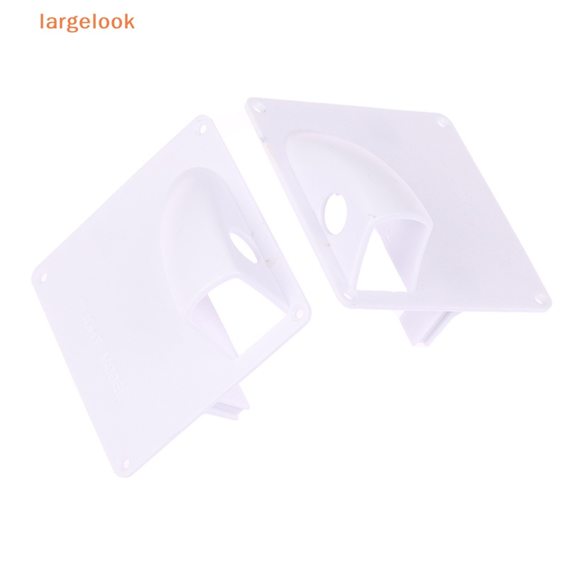 1 Cặp Khung Nhựa Bảo Vệ Động Cơ Servo Màu Trắng Cho Máy Bay Điều Khiển Từ Xa