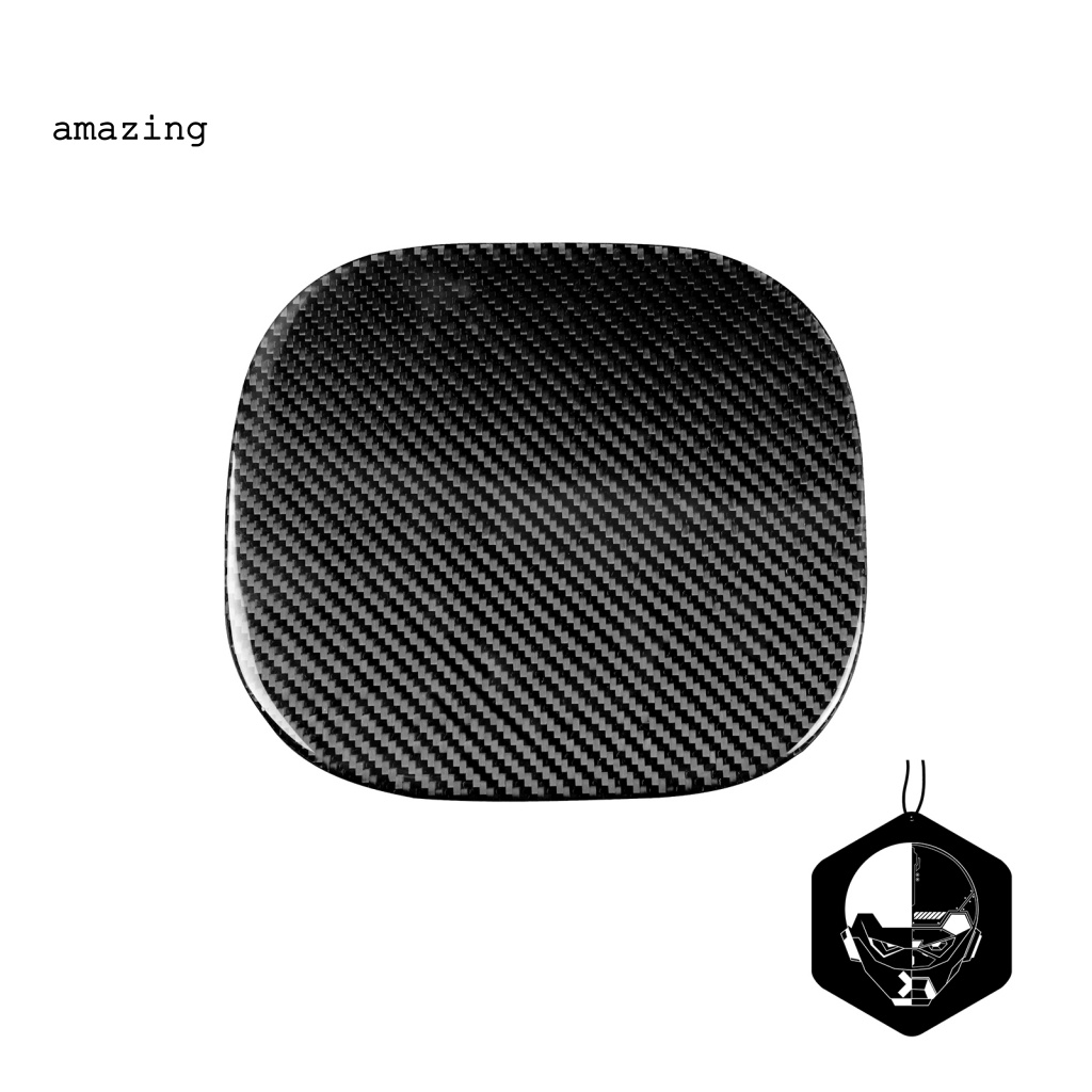 Miếng Dán Nắp Bình Xăng Tự Dính Họa Tiết Sợi Carbon Màu Đen Cho Infiniti FX 2009-2013 QX70 2014-up