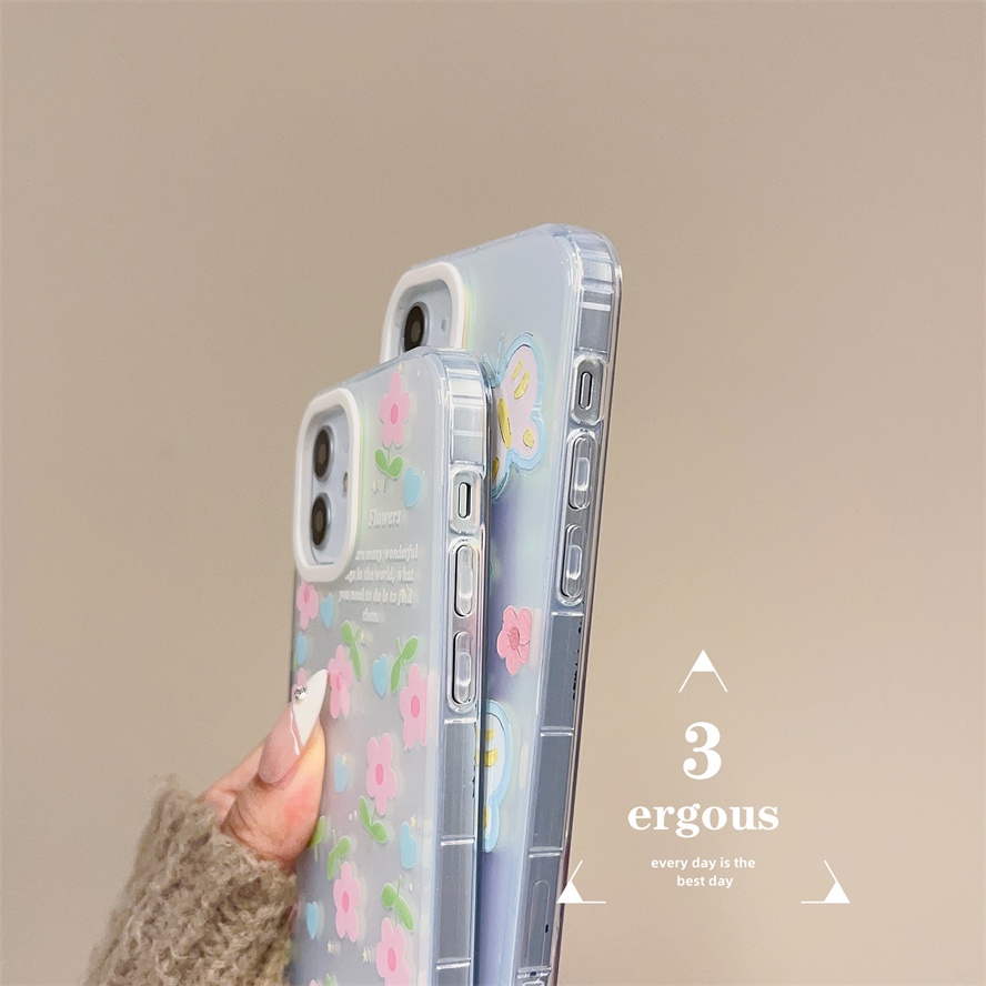 Ốp Điện Thoại Mềm Chống Sốc Màu Gradient Cho IPhone 14 13 12 11 Pro Max SE2020 X XR Xs Max 7 8 Plus