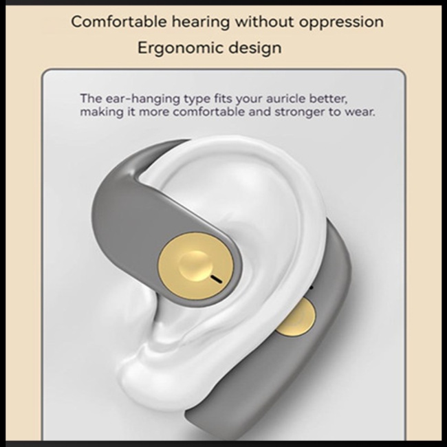 1 Cặp Tai Nghe G15 Bluetooth Móc Vành Tai Giảm Tiếng Ồn Phong Cách Thể Thao