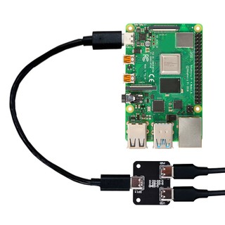 Bộ chia nguồn Pcbfun Bộ phân phối điện cho Raspberry Pi 4 Usb Mô-đun một trong hai / hai trong ba Type-c