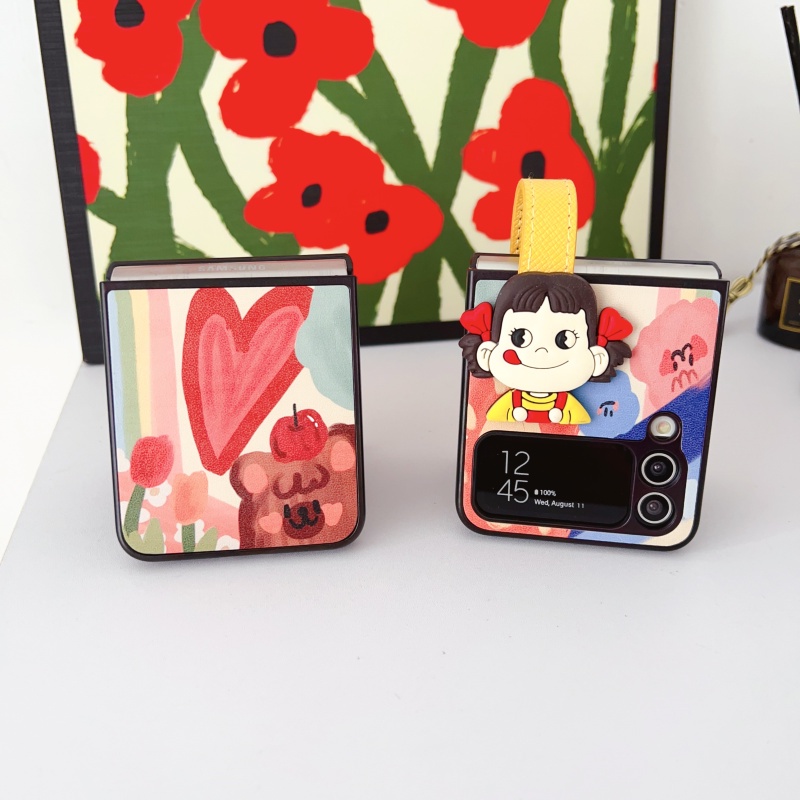 Ốp Lưng Họa Tiết Hoạt Hình Cho Samsung Galaxy Z Flip 4 Flip 3
