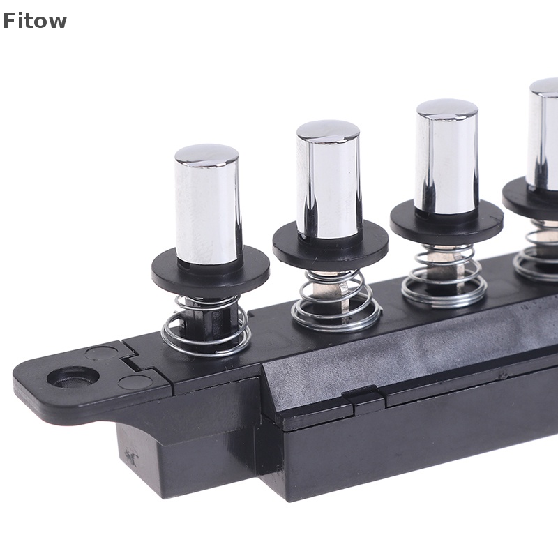 Nút Công Tắc Năm Vị Trí Màu Bạc Cho Mui Xe range hood