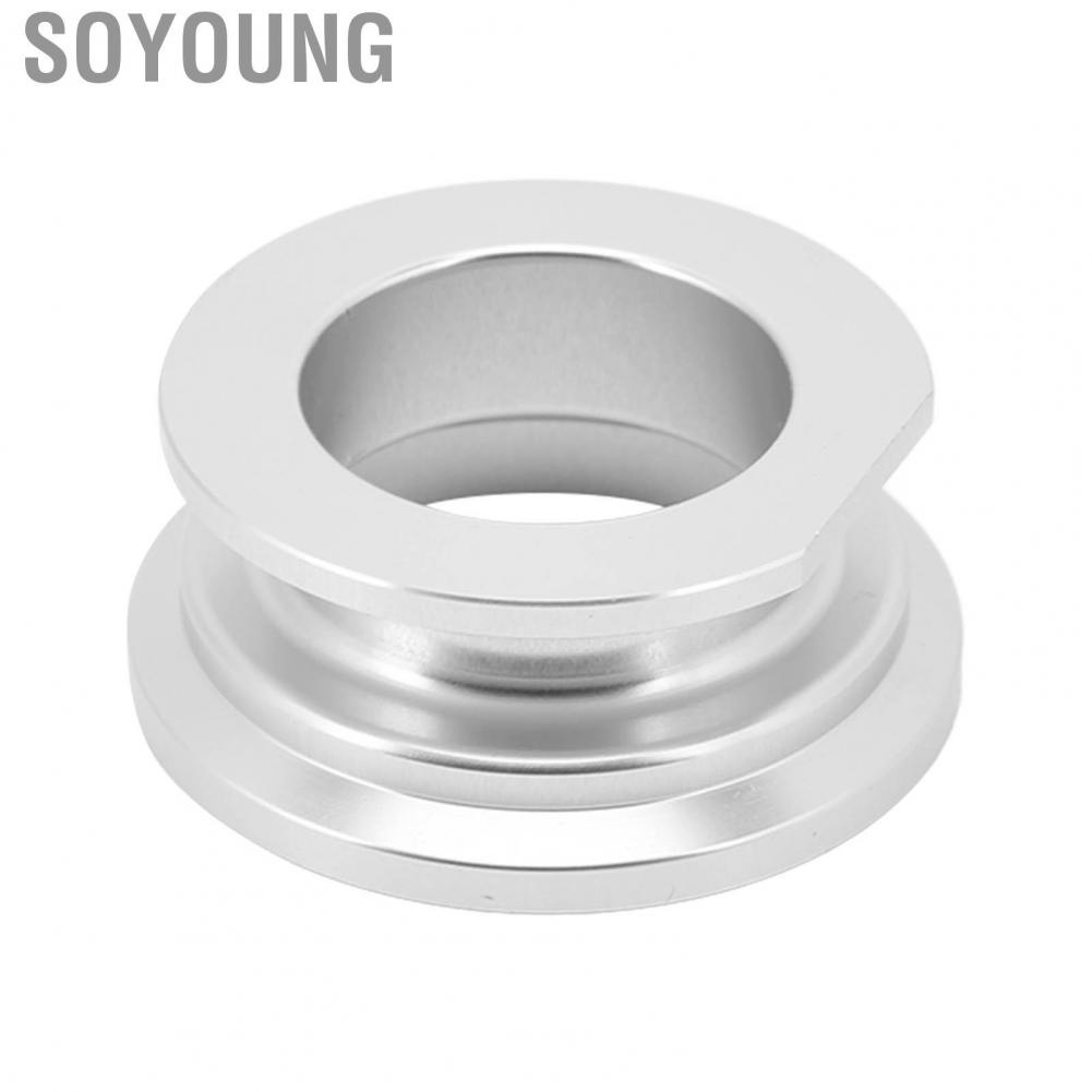 Soyoung Blow Off Valve Adapter  Durable Perfect Sealing Solid Construction BOV Flange for Hks Sqv To TiAL 50mm