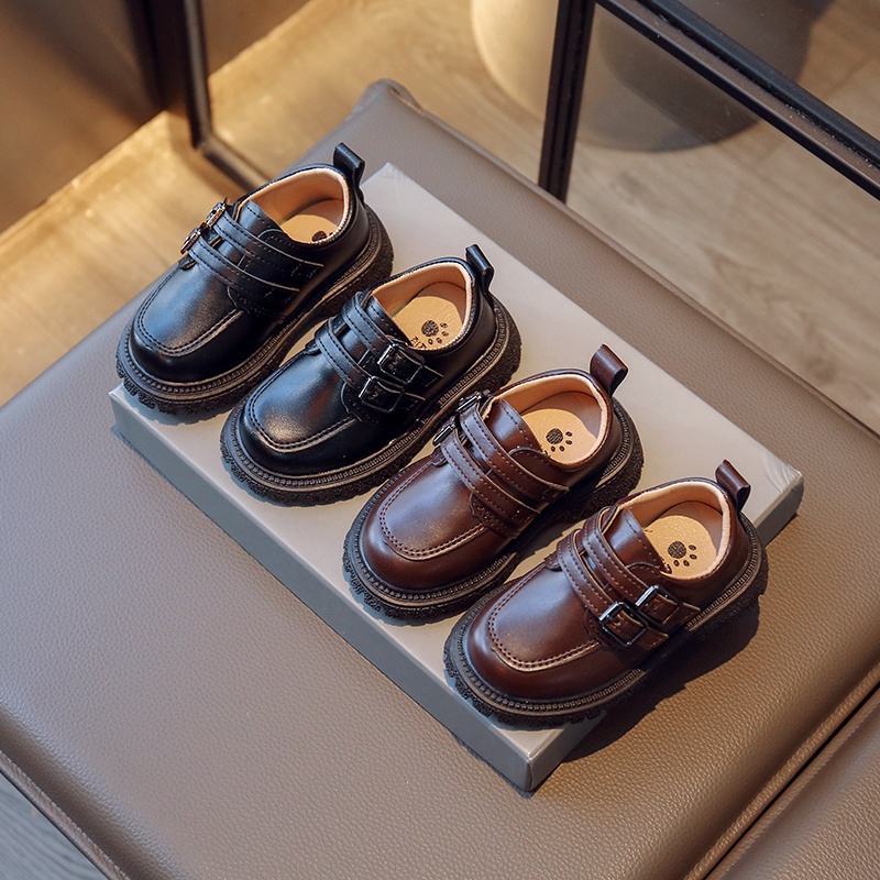 Giày Lười Phong Cách Anh Quốc Thời Trang Xuân Hè 2023 Dành Cho Bé