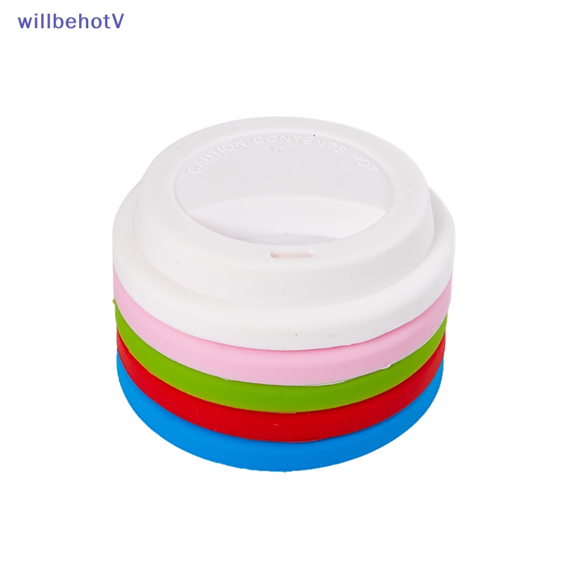 Nắp Đậy Cốc Trà / Cà Phê Bằng Silicone Cách Nhiệt Chống Tràn