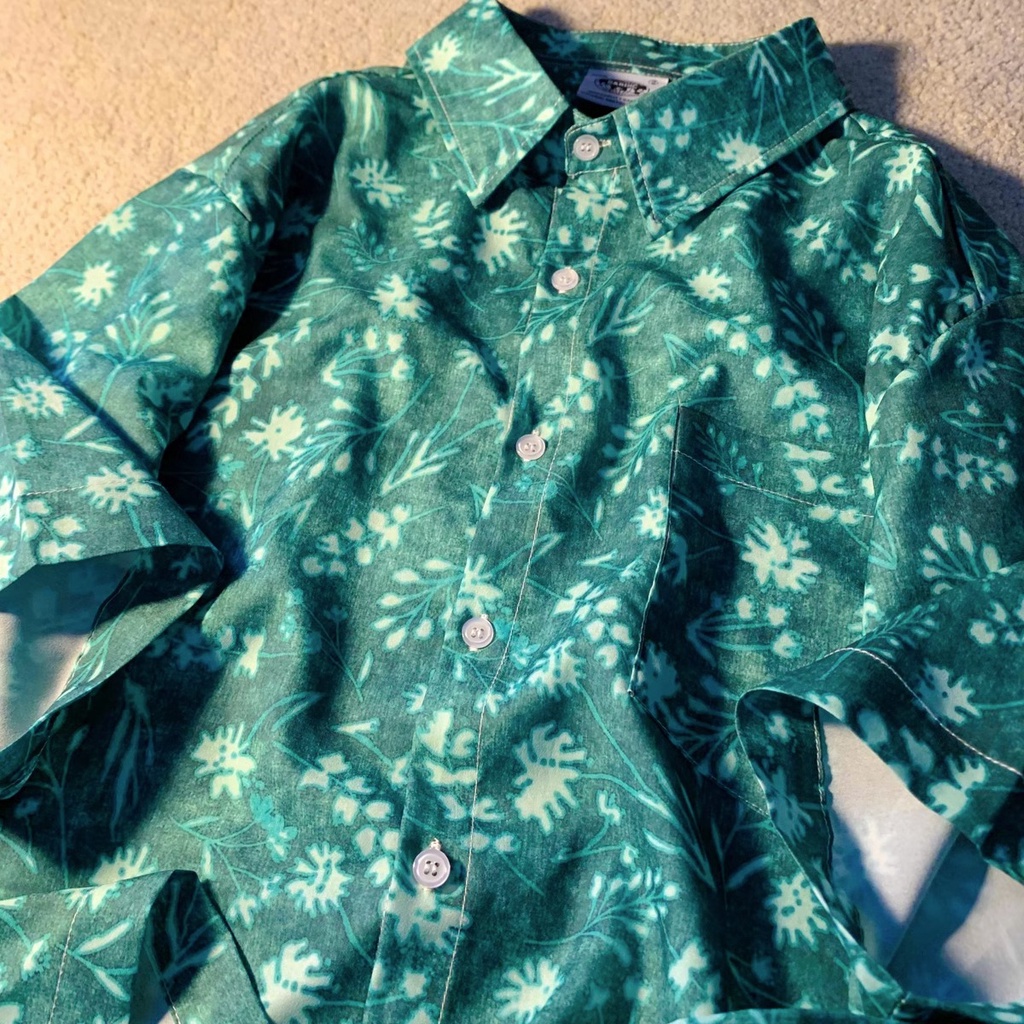 NRVP Áo Sơ Mi Nữ Ngắn Tay In Họa Tiết Độc Đáo Phong Cách Hàn Quốc Mới