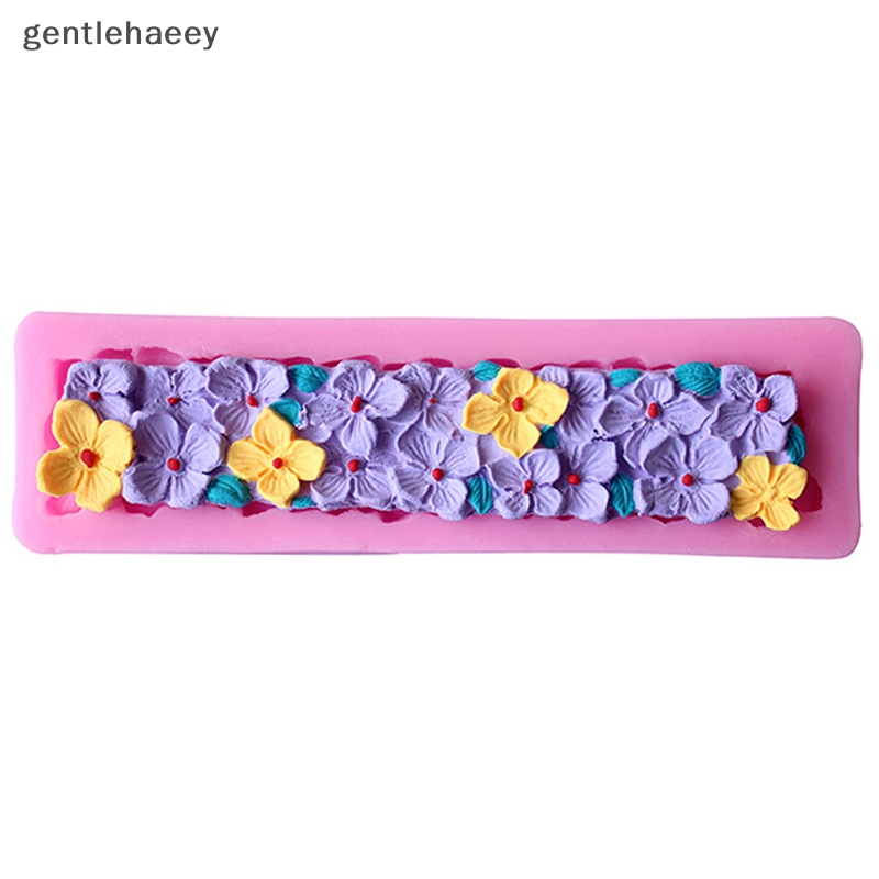 Khuôn Silicone Làm Bánh Hình Hoa Lá 3D Độc Đáo Tiện Dụng Bộ Đồ Thời Trang Kiểu Dáng Xinh Xắn Cho Bé