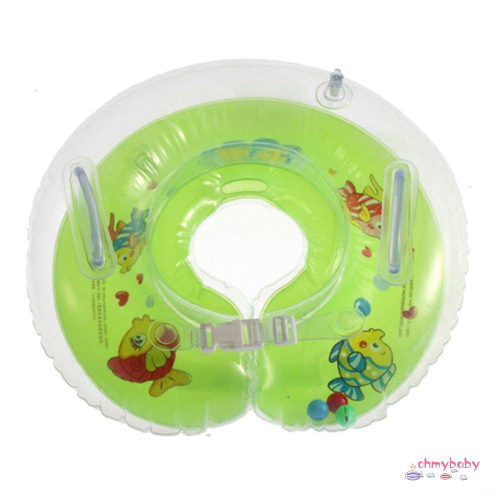 [OMY] Vòng Tròn Bơm Hơi Trẻ Sơ Sinh Có Thể Điều Chỉnh Bơi Cổ Phao An Toàn Đôi Bảo Vệ Cho Bé Phụ Kiện [P/8]