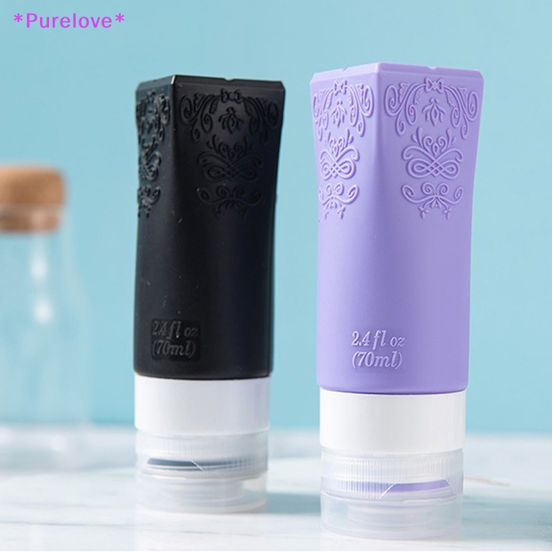 Chai Rỗng 70ML Bằng Silicon Dùng Chiết Mỹ Phẩm Khi Đi Du Lịch Mới