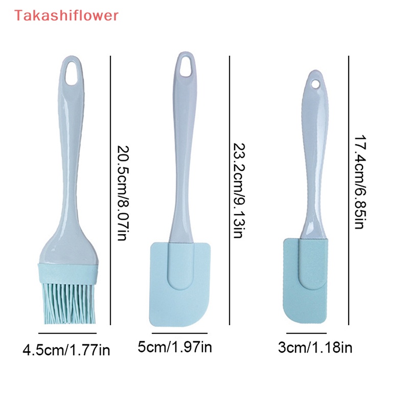 Set 3 Dụng Cụ Làm Bánh Bằng Silicone Chất Lượng Cao