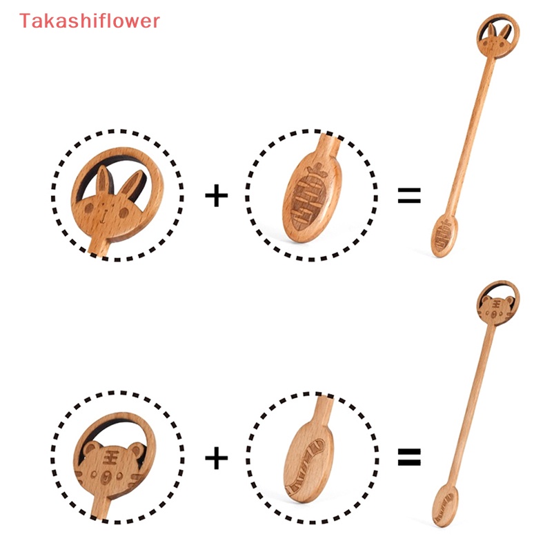 Muỗng Cà Phê Họa Tiết Hoạt Hình Dễ Thương Cho Bé