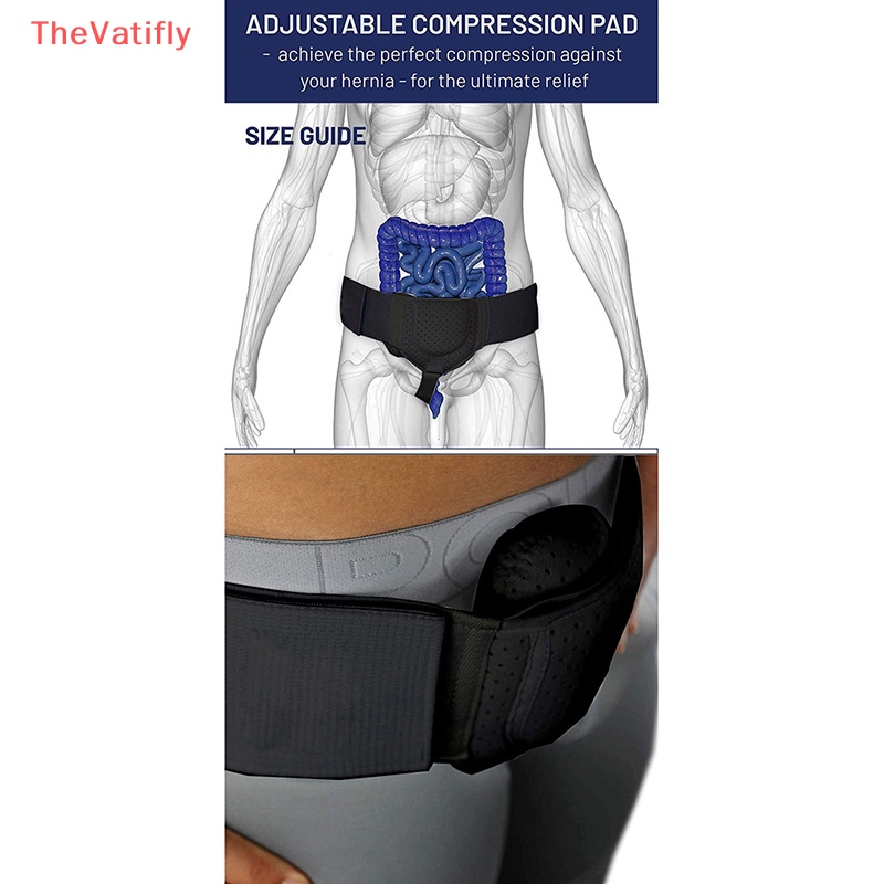 1 Dây Đai Nén Hernia Hỗ Trợ Phục Hồi Da Giảm Đau Kèm 1 Đệm Nén Có Thể Tháo Rời