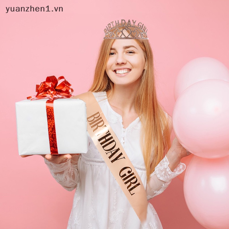 Vương Miện Đính Đá Pha Lê Lấp Lánh Kỉ Niệm Sinh Nhật 18 21