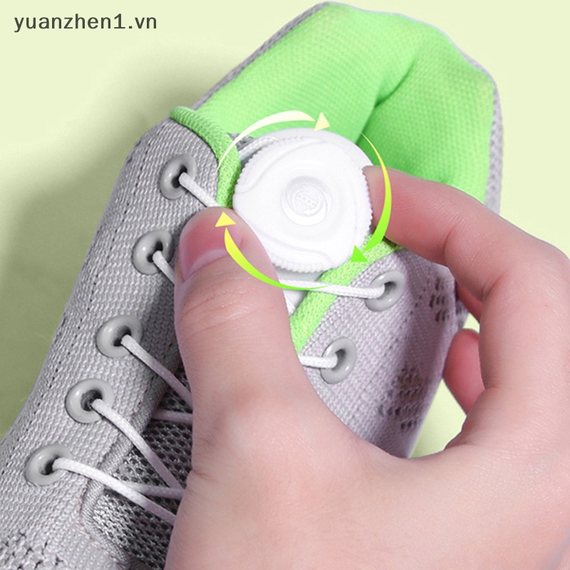 1 Cặp Dây Buộc Giày Co Giãn Không Cần Buộc Tiện Dụng