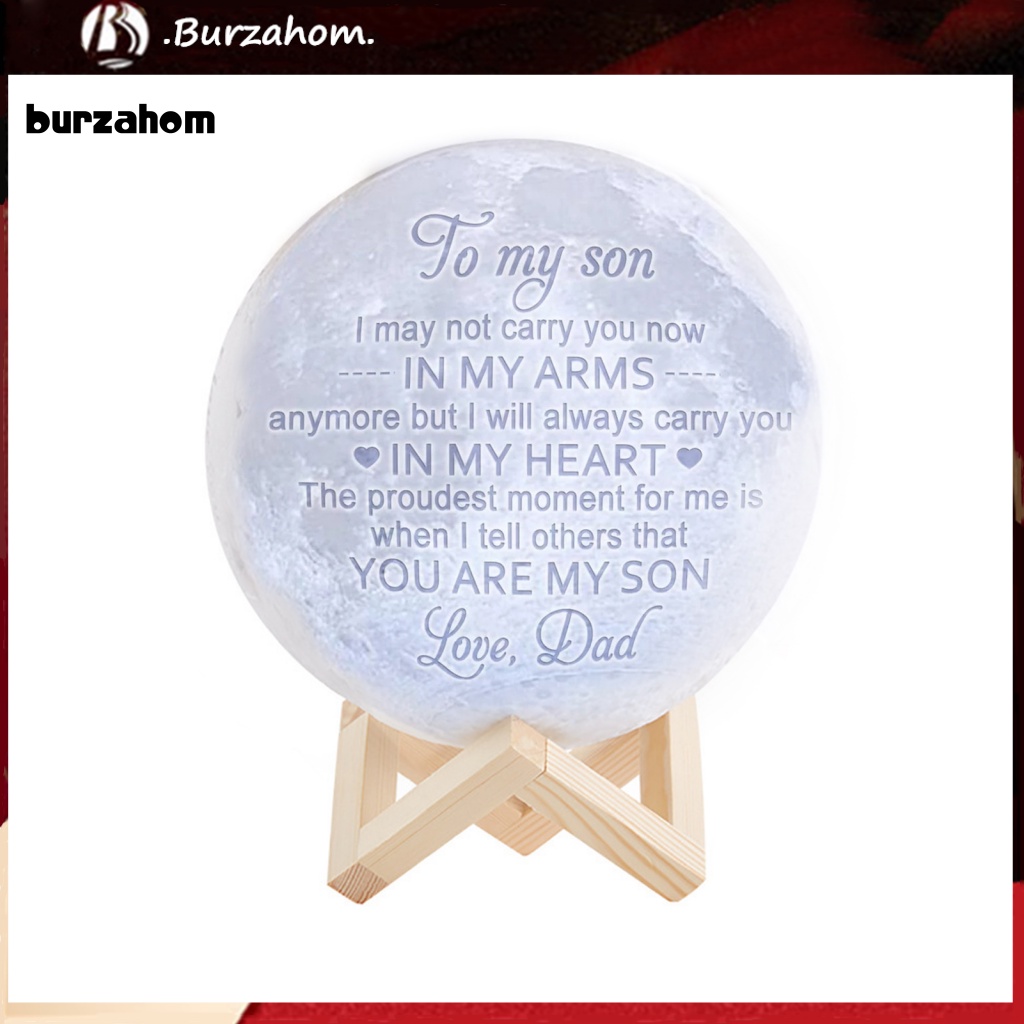 1 Bộ Đèn LED Hình Mặt Trăng 3D Ánh Sáng Thật Chống Chói Kèm Giá Đỡ Có Thể Điều Chỉnh