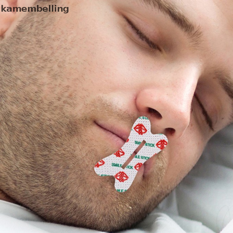 Kamembelling Miếng Dán Mũi Chống Ngáy Khi Ngủ Nhẹ Nhàng Thoáng Khí Tốt